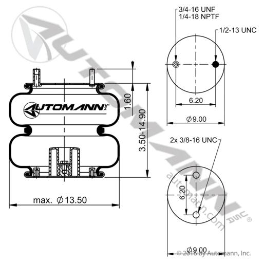 Automann - MZHABSP2B22RB-7545 - ABSP2B22RB-7545