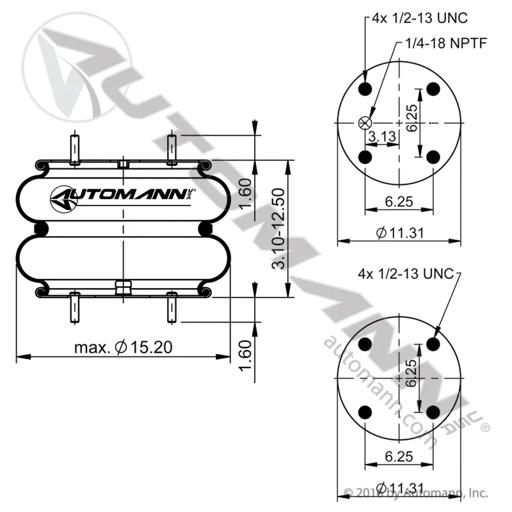 Automann - MZHABSP2B34R-7135 - ABSP2B34R-7135