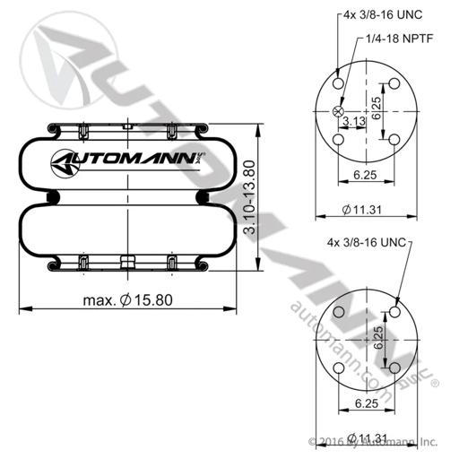 Automann - MZHABSP2B34RB-6800 - ABSP2B34RB-6800