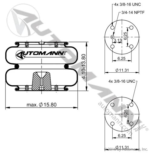Automann - MZHABSP2B34RB-6805 - ABSP2B34RB-6805