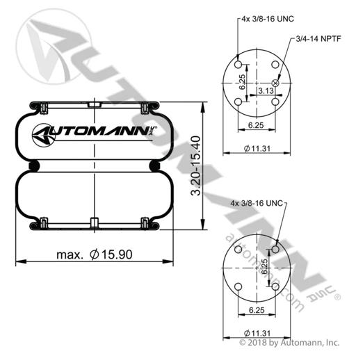 Automann - MZHABSP2B34RC-C1165 - ABSP2B34RC-C1165