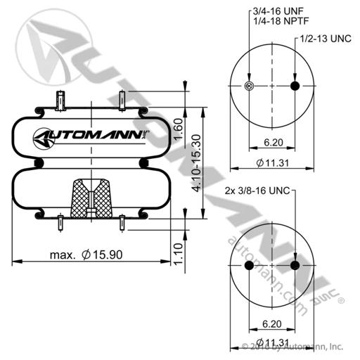 Automann - MZHABSP2B34RC-7557 - ABSP2B34RC-7557