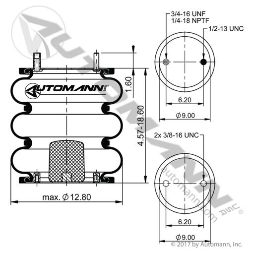 Automann - MZHABSP3B22R-8018 - ABSP3B22R-8018