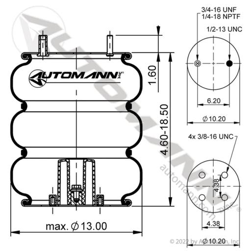 Automann - MZHABSP3B22R-8043 - ABSP3B22R-8043