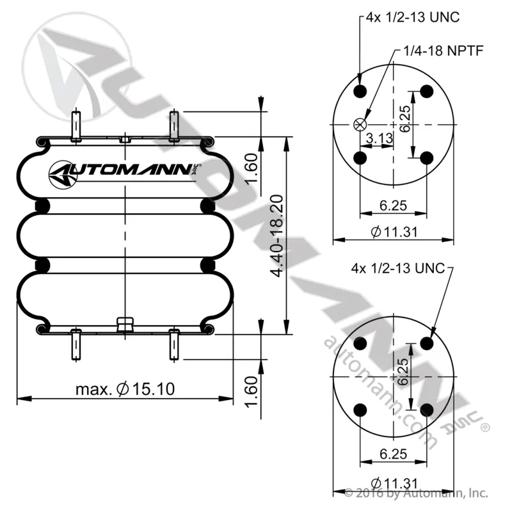 Automann - MZHABSP3B32R-7800 - ABSP3B32R-7800