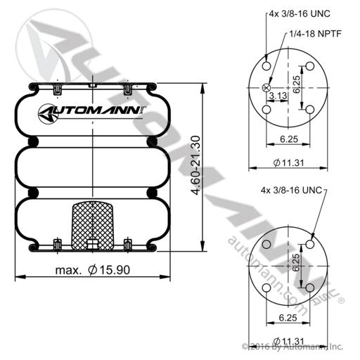 Automann - MZHABSP3B32RA-7838 - ABSP3B32RA-7838
