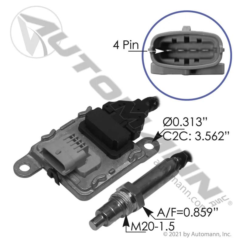 MZJ 57796600 | Nox Sensor, For Mack Volvo Pre SCR | Traction.com