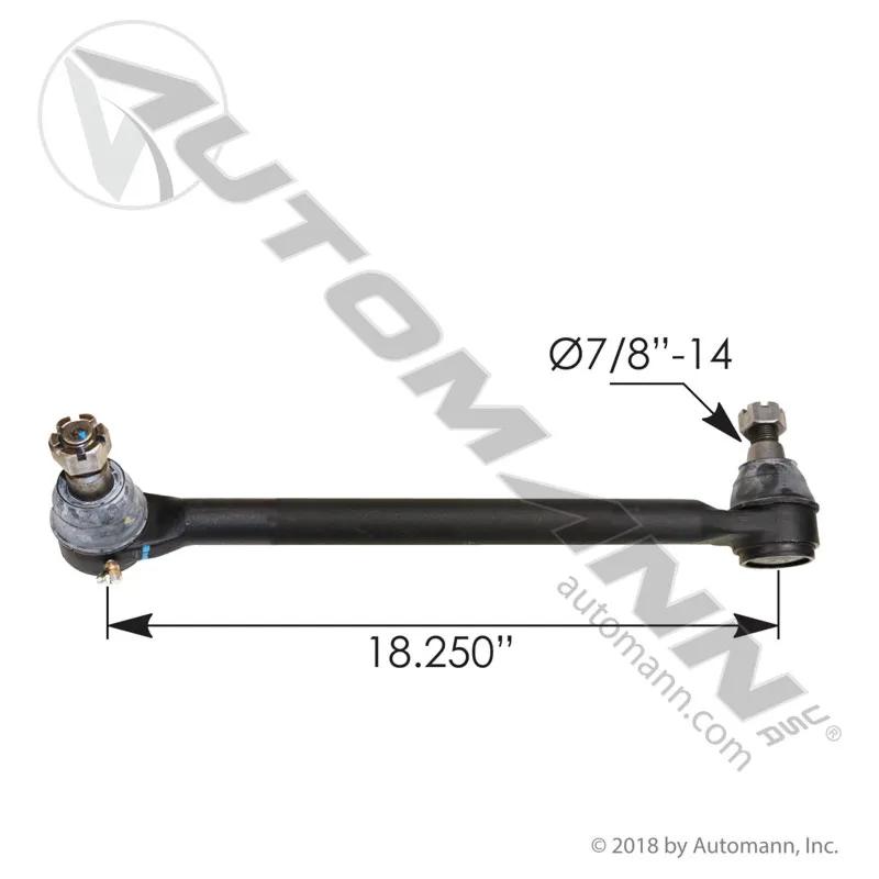 MZK 463DS4648 | Drag Link 18.250in C to C Freightliner | Traction.com