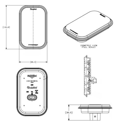 Truck-Lite - TRL45278R - 45278R