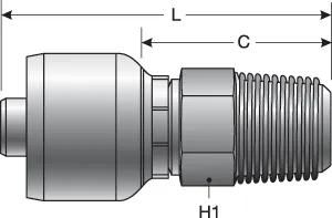 Gates - GATG29100-0808 - G29100-0808
