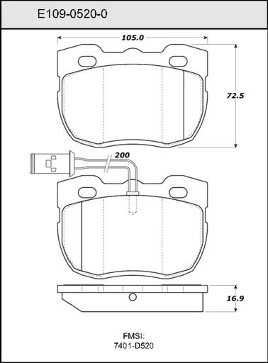 Bendix - BENE10905200 - E10905200