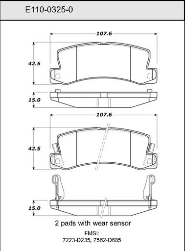 Bendix - BENE11003250 - E11003250
