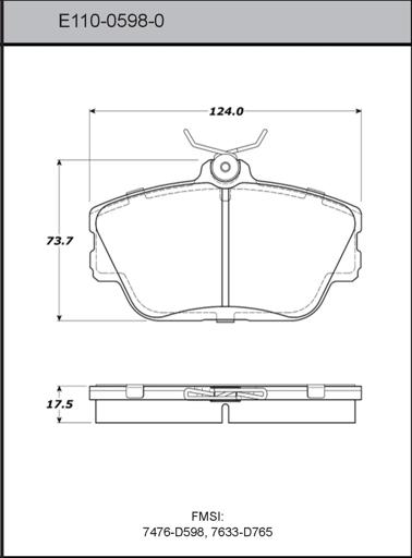 Bendix - BENE11005980 - E11005980