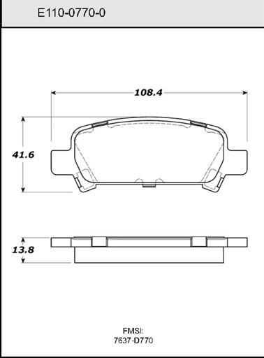 Bendix - BENE11007700 - E11007700