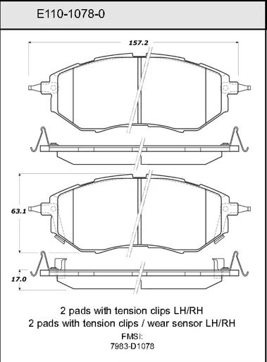 Bendix - BENE11010780 - E11010780