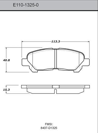 Bendix - BENE11013250 - E11013250