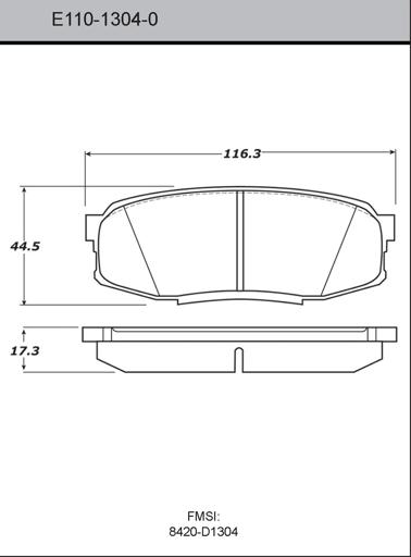 Bendix - BENE11013040 - E11013040