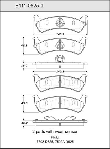 Bendix - BENE11106250 - E11106250