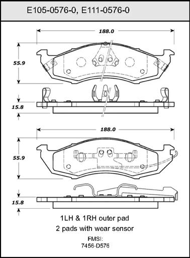 Bendix - BENE11105760 - E11105760