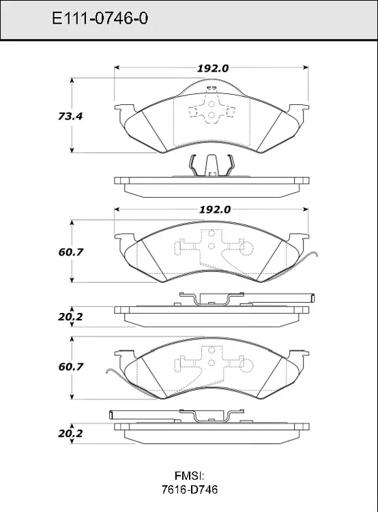 Bendix - BENE11107460 - E11107460