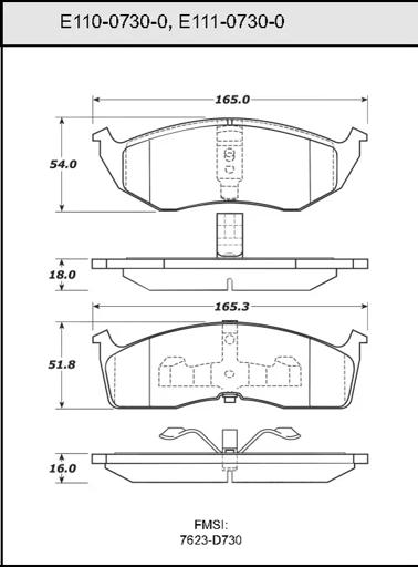 Bendix - BENE11107300 - E11107300