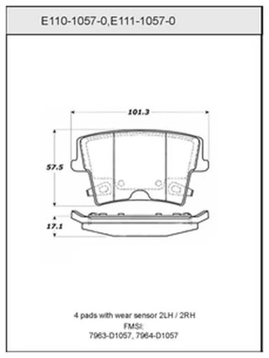 Bendix - BENE11110570 - E11110570