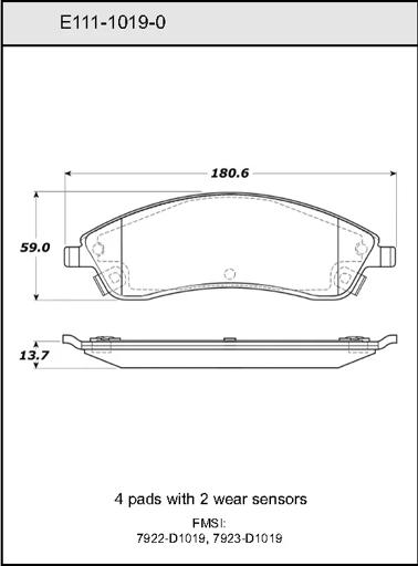 Bendix - BENE11110190 - E11110190