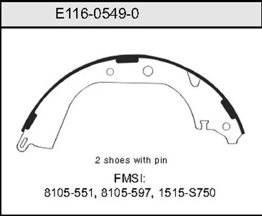 Bendix - BENE11605490 - E11605490