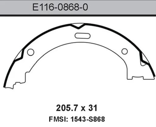 Bendix - BENE11608680 - E11608680