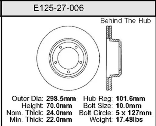 Bendix - BENE12527006 - E12527006