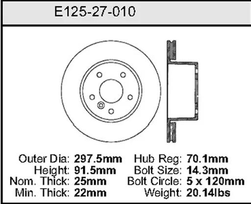 Bendix - BENE12527010 - E12527010