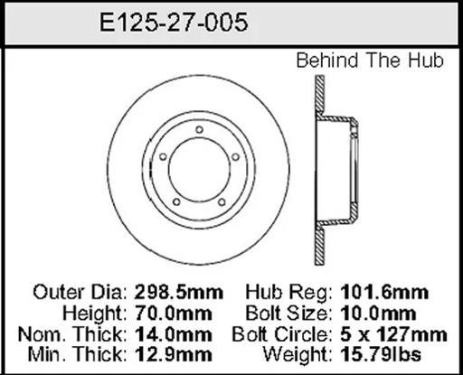 Bendix - BENE12527005 - E12527005
