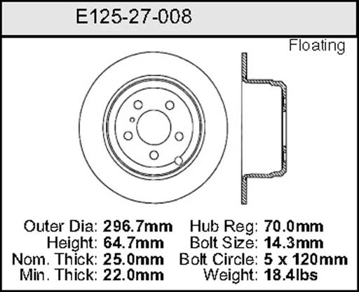 Bendix - BENE12527008 - E12527008