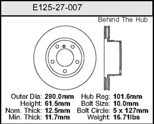 Bendix - BENE12527007 - E12527007