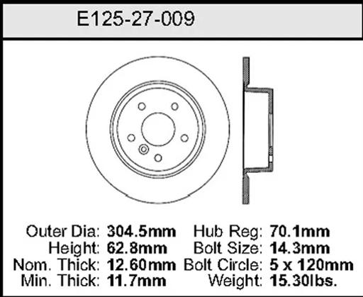 Bendix - BENE12527009 - E12527009