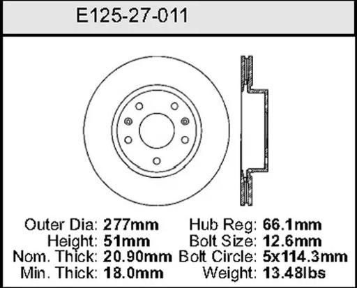 Bendix - BENE12527011 - E12527011