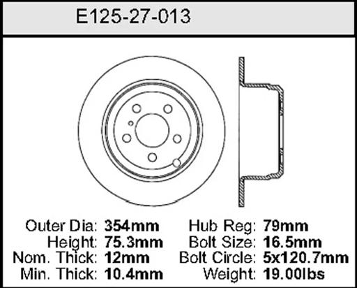 Bendix - BENE12527013 - E12527013
