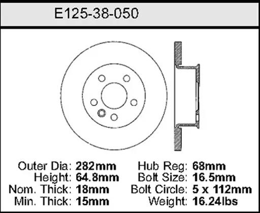 Bendix - BENE12538050 - E12538050