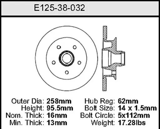 Bendix - BENE12538032 - E12538032