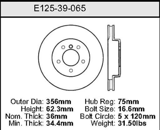 Bendix - BENE12539065 - E12539065
