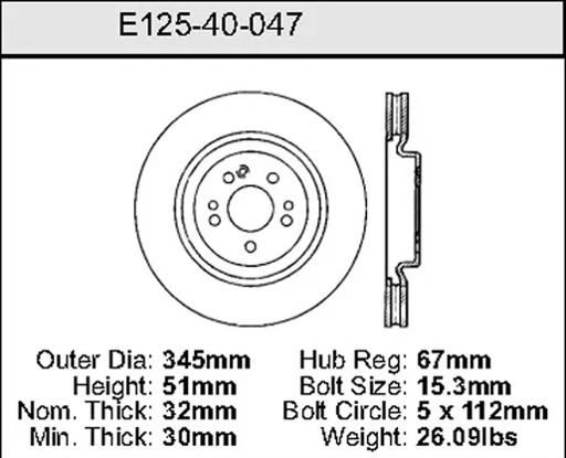 Bendix - BENE12540047 - E12540047