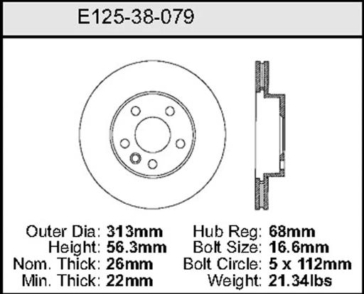 Bendix - BENE12538079 - E12538079