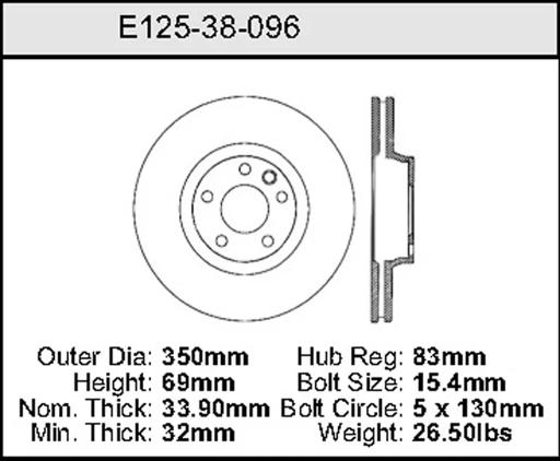 Bendix - BENE12538096 - E12538096