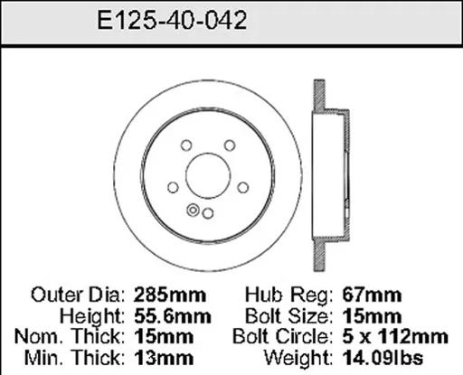 Bendix - BENE12540042 - E12540042