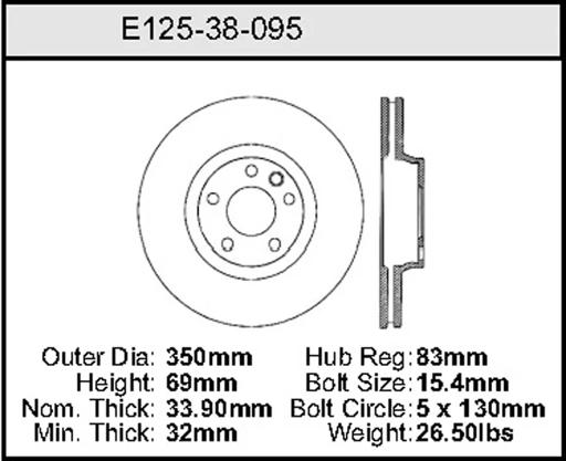 Bendix - BENE12538095 - E12538095