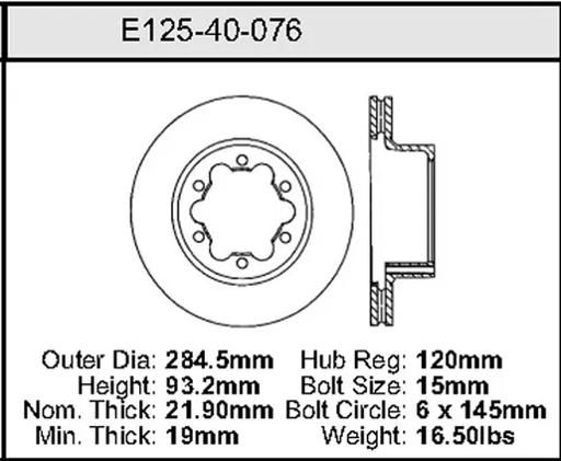 Bendix - BENE12540076 - E12540076