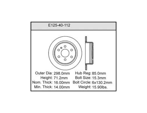 Bendix - BENE12540112 - E12540112