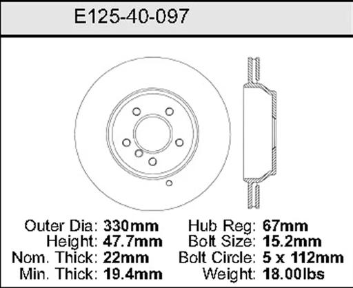 Bendix - BENE12540097 - E12540097