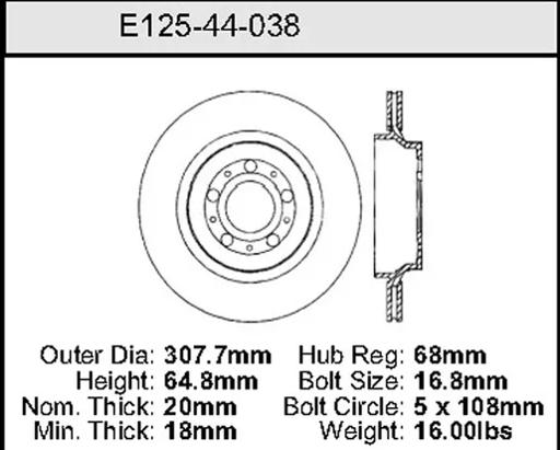 Bendix - BENE12544038 - E12544038