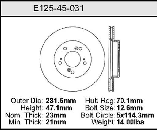 Bendix - BENE12545031 - E12545031